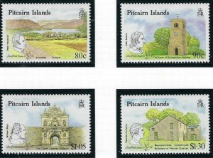 Pitcairn Is 332-35 MNH 1990 Links with the UK (ap9110)