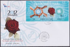 TURKEY - 2012 BROTHERHOOD OF ETHICS & LAW - MS - FDC