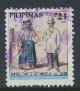 Philippines Sc# 2763 Used  Manila inhabitants  inscribed 2001    see details ...