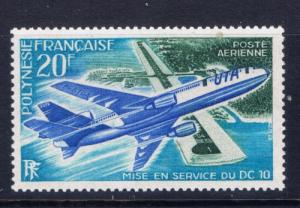 French Polynesia C97 Lightly Hinged 1973 Airplane 