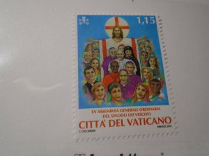 Vatican City  Year   2018  Sinod Vescovi  MNH