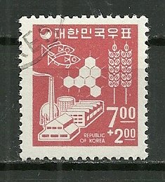 1966 Korea #B8  Surtax to  Help the Needy used.