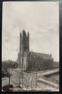 1908 Kingston Canada RPPC Postcard Cover St Mary’s Cathedral