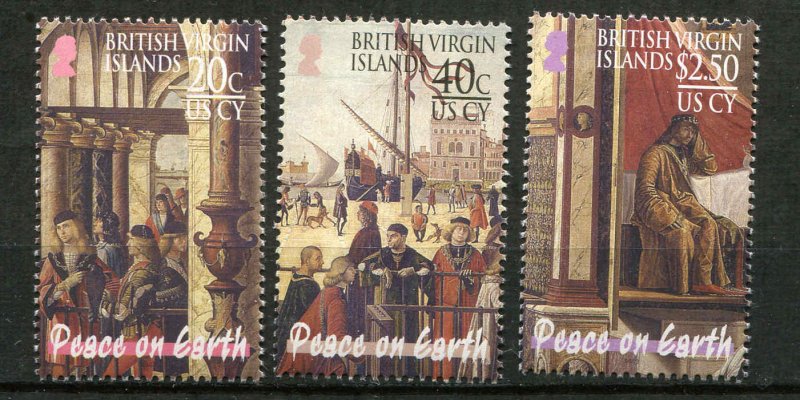 Virgin Islands 2003 #1016-1018 Set MNH VF Christmas 