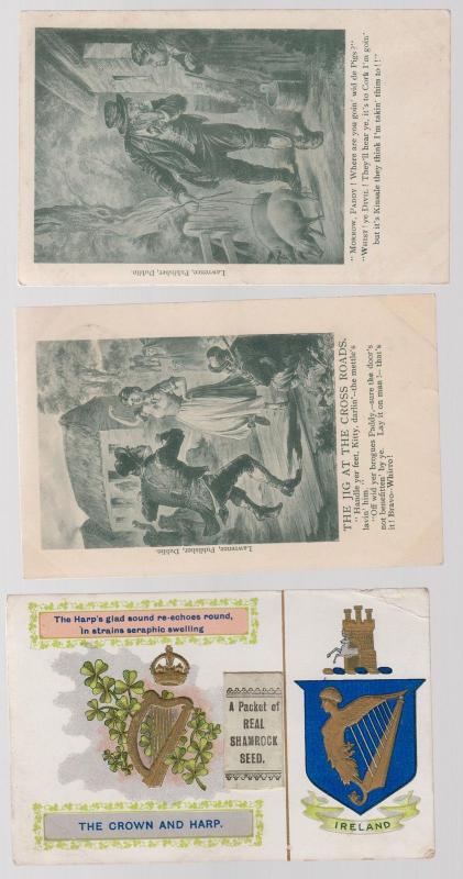 Great Collection 13 Postcard Covers Ireland 1903-1949