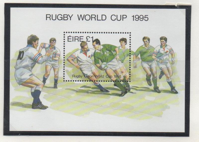 Ireland Sc 966 1995 Rugby World Cup stamp sheet mint