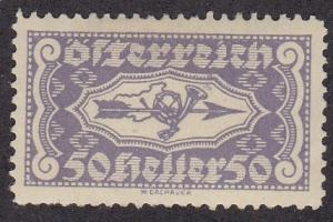 Austria # QE8, Special Handling, hinged.