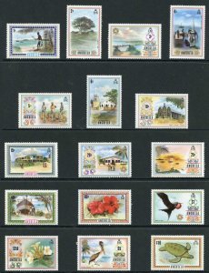 Anguilla SG130/44a 1972 Set Fresh U/M