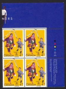 Canada Sc# 1917 MNH PB UR 2001 47¢ Clown and boy