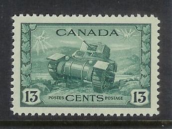 KGVI 13c War Issue Ram Tank #258 VFNH