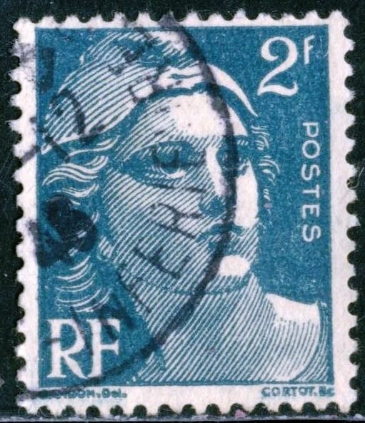 FRANCE #536 , USED - 1945 - FRAN212AFF8