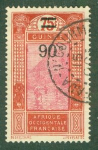 FRENCH GUINEA 110 USED (RL) 2601 CV $3.25 BIN $1.60