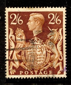 GB Stamp #249 USED FU SINGLE
