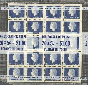 CANADA Sc# 405 bi MNH FVF Cello Paq x 20 Queen Elizabeth II