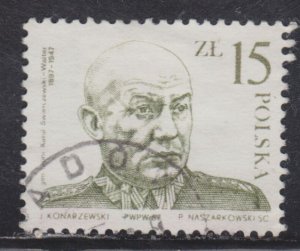 Poland 2795 Gen. Karol Swierczewski-Walter 1987