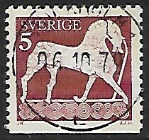Sweden # 961 - Horse - used.....{KR8}