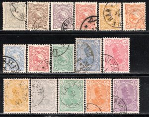 Iran/Persia Scott # 104 - 119, used