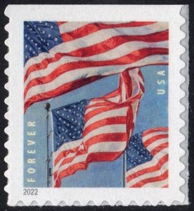 SC#5658 (Forever) U.S. Flags Booklet Single: BCA (2022) SA
