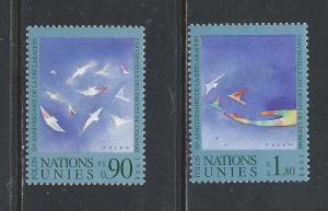 UN Geneva issue # 327-28  mint unhinged set