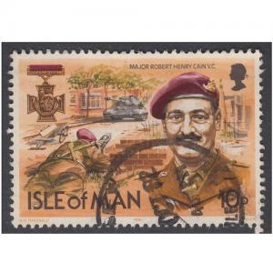 Isle of Man 1981 British Legion 10p - Used - Canceled as Scan