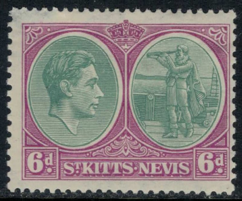 St. Kitts-Nevis #85a*  CV $6.50  (corner thin)