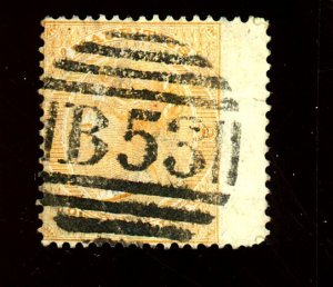 MAURITIUS #39 USED FINE CPL CORNER CREASES Cat $30