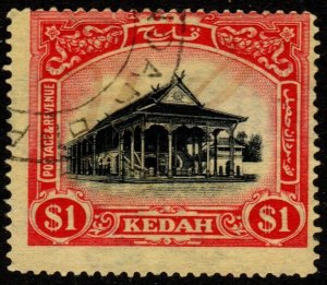 Malaya - Kedah Scott #42 Used (Malay Architecture)