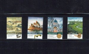 Australia: 2020,  World Heritage Australia, gummed set, MNH