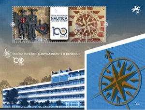 Portugal 2024 MNH Stamps Souvenir Sheet Ships School Education Navy