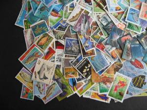 FISH & MARINE LIFE Topical collection 230 different (+2 SS) mixed condition