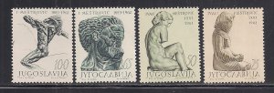 YUGOSLAVIA SC# 707-10  FVF/MNH 1963