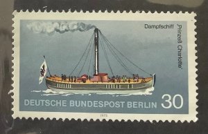 Germany, Berlin 1975 Scott 9N354 used - 30pf, Passenger Ships