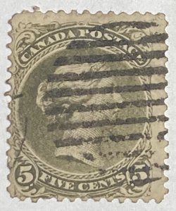 CANADA 1875 #26 Large Queen Issue - Used