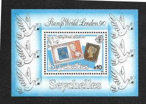 Seychelles 1990 - MNH - Souvenir Sheet - Scott #708