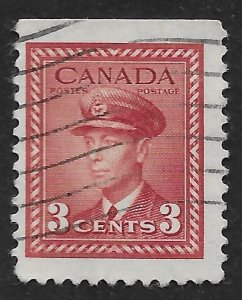 Canada #251 3c King George VI