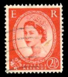 Great Britain #296 Queen Elizabeth II, used (0.25)