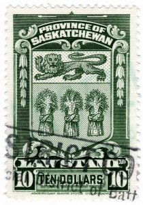 (I.B) Canada Revenue : Saskatchewan Law Stamp $10