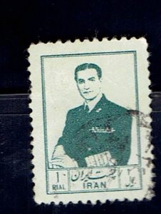 IRAN SCOTT#1034 1955 SHAH - USED