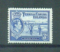 Turks & Caicos Islands sc# 84 mh cat value $.30