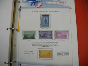 US, Amazing Mint  Stamp Collection in Lindner pages, mounted on White Ace pages