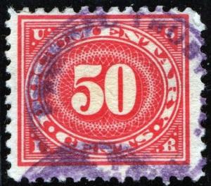 R238 50¢ Documentary Stamp (1917) Used