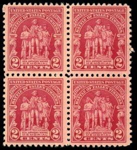 US Sc 680 MNH BLOCK of 4 - 1929 2¢ - Battle of Fallen Timbers