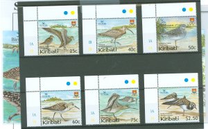 Kiribati #843-849  Single (Complete Set) (Bird)