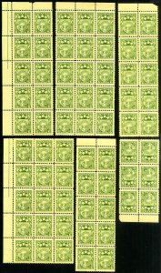 Latvia Stamps # 117 MNH XF Lot Of 66 In Multiples Scott Value $460.00