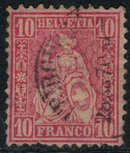 Switzerland #62  CV $10.00