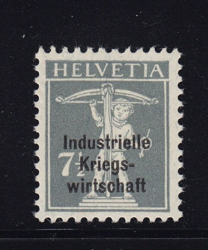 Switzerland Scott # 10 - 3  VF OG light hinged nice color scv $ 300 ! see pic !