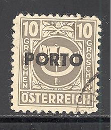 Austria J193 used SCV $ 0.25 (DT)