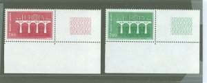 Andorra (French) #323-324  Single (Complete Set) (Europa)