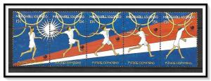 Marshall Islands #188 Summer Olympics Strip MNH