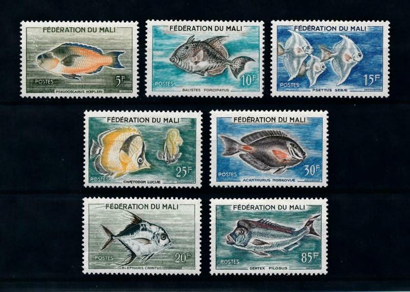 [99732] Mali 1960 Marine Life Fish  MNH